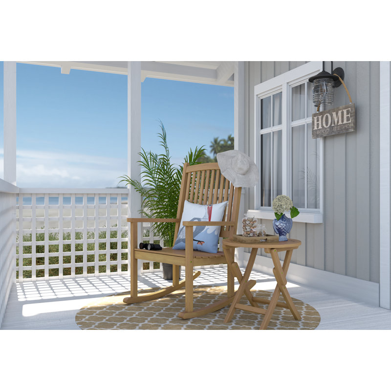 Chaise berçante Erkerd, Teinture