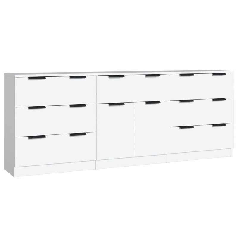 Huwwa 120cm Sideboard, White
