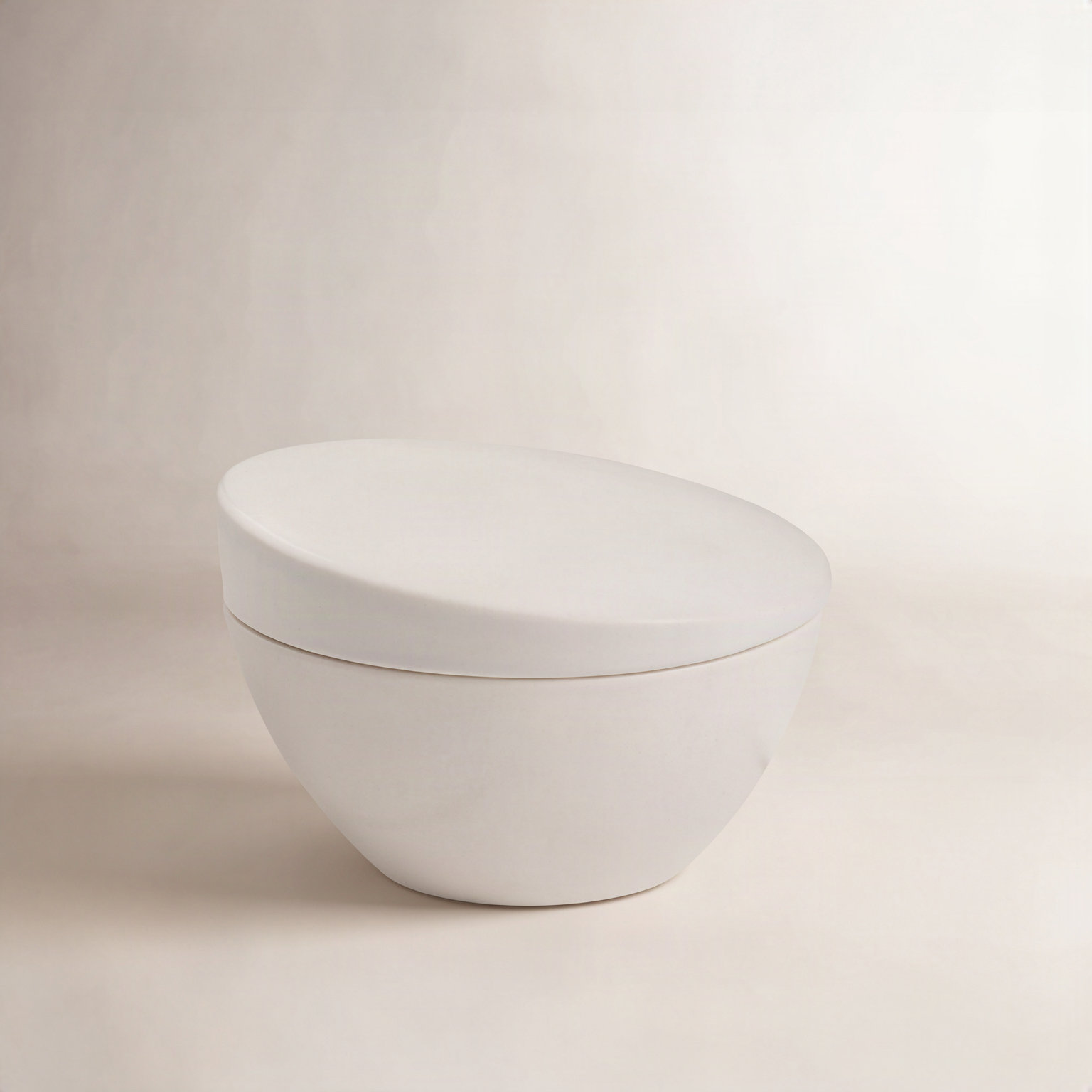 Nambe Orbit Sugar Bowl, Starry White