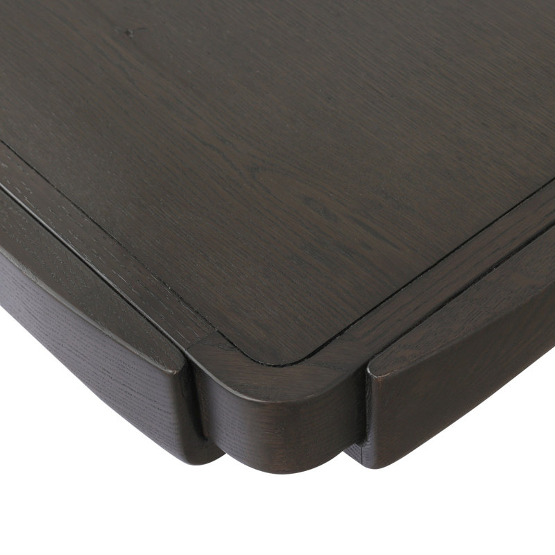 Hurley Rectangle Oak Double Pedestal Dining Table, 30" H x 120" W x 46" D