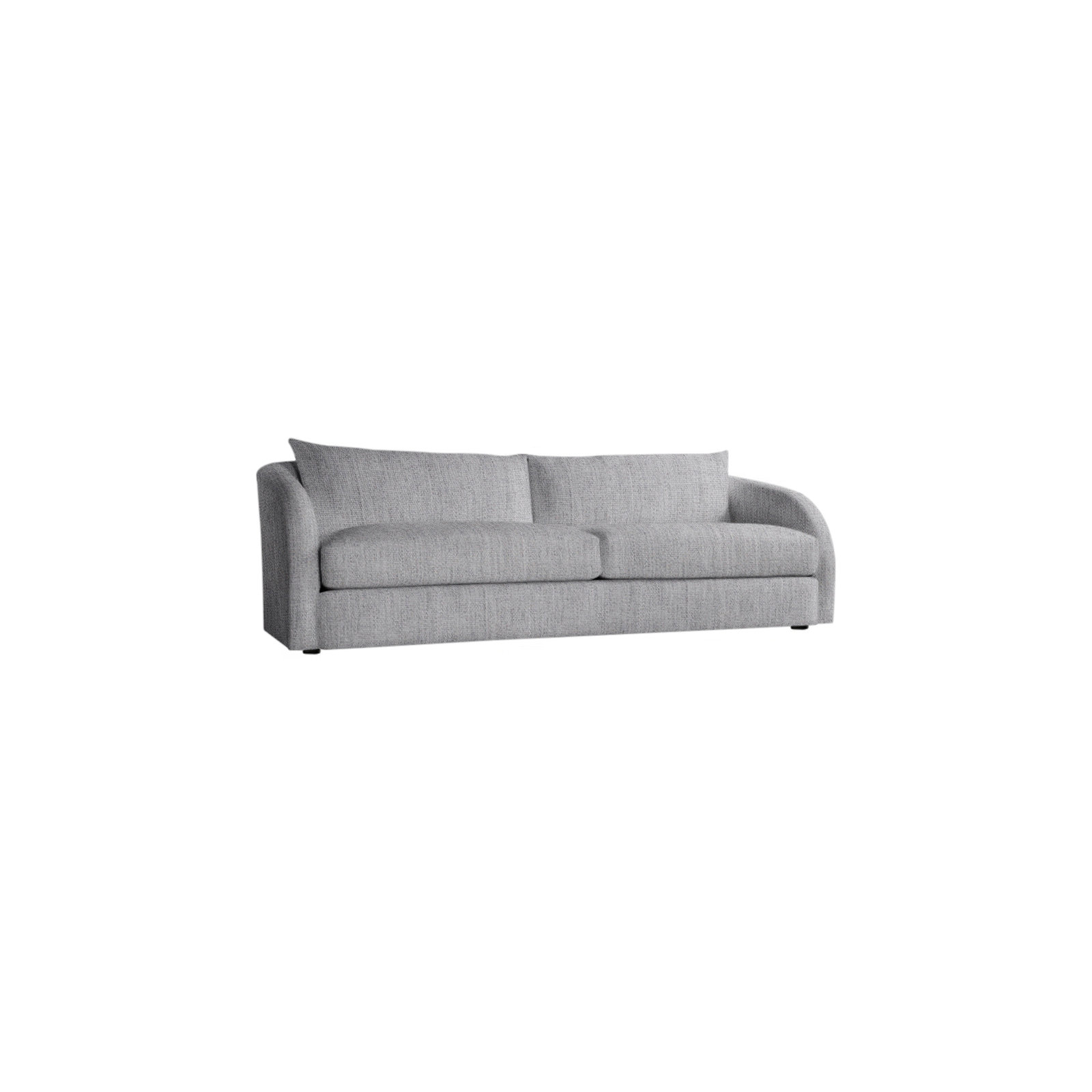 Palermo Outdoor Loveseat, Canvas Granite Sunbrella® Canvas