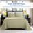 The Blue Nile Mills Basketweave Cotton Matelasse Bedspread And Pillow Sham Set-118332214-118332210