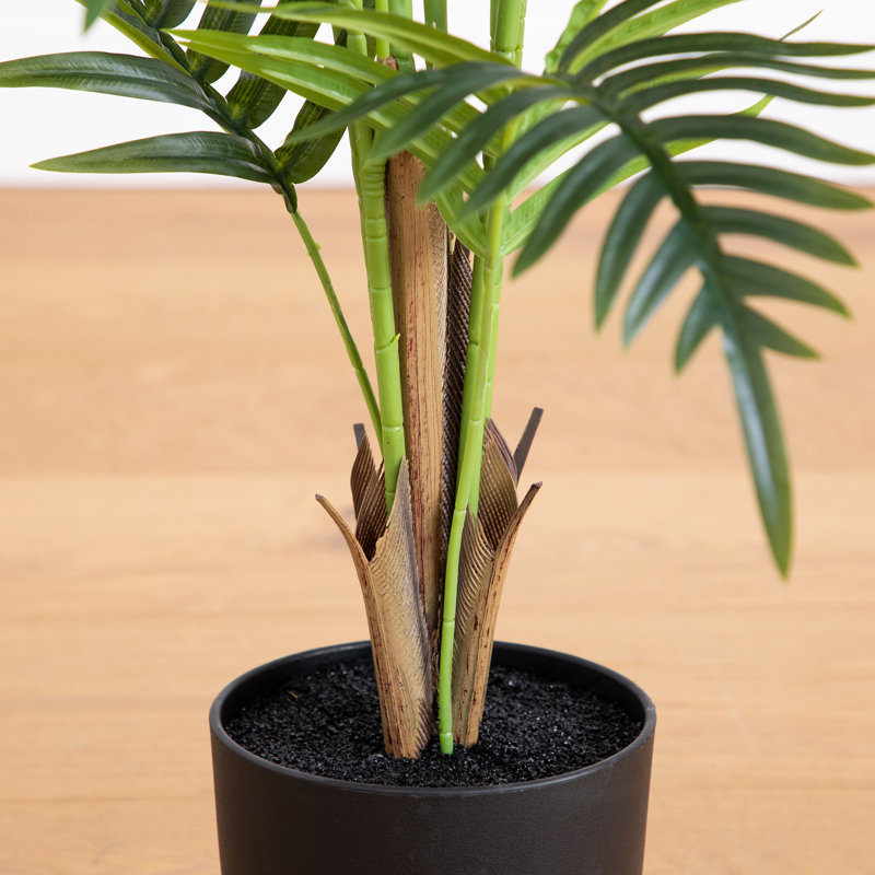 Palmier Areca artificiel, H 48 po x l 21 po x P 21 po