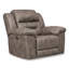 Fauteuil inclinable manuel berçant Aky, similicuir lisse-113768434