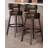 Belvie Swivel Upholstered Counter Stool with Metal Frame-833989822-833989809-833727413