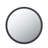 19.7" Circle Wall Mirror With Wooden Frame-1614302834
