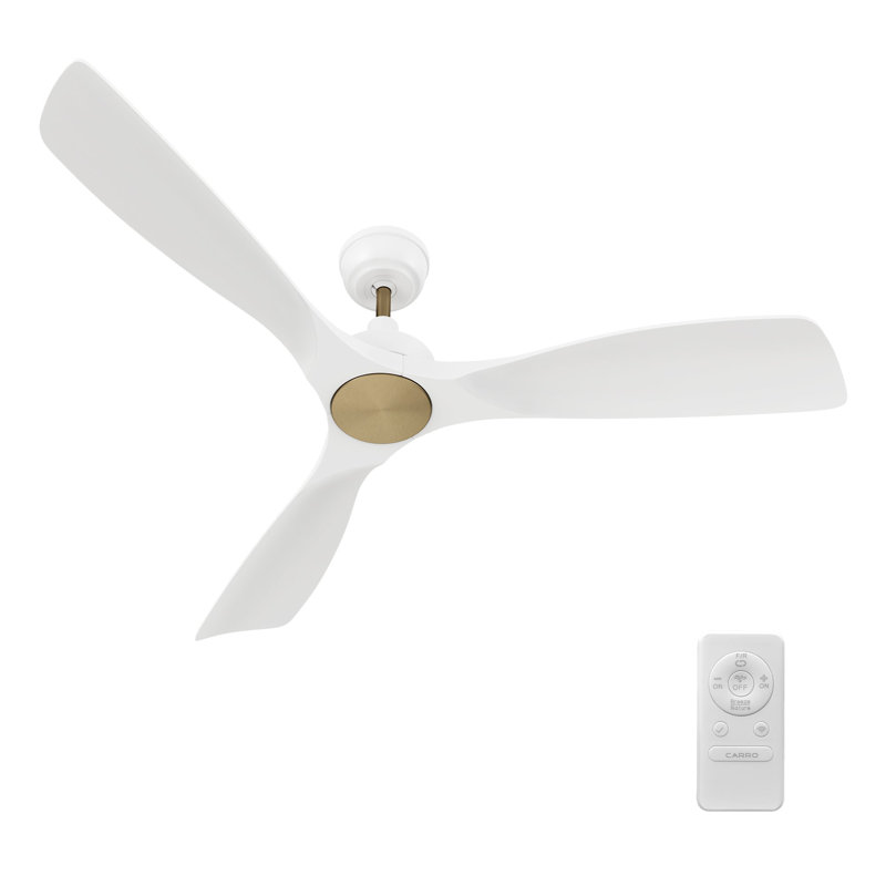 Kiama 52" Smart Ceiling Fan with Remote,Works with Google Assistant and Amazon Alexa, Siri Shortcut.