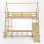 Twin Over Queen Bunk Bed-1330307347