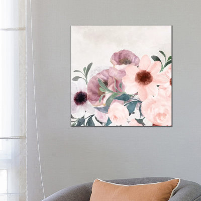 Painted Floral by Kimberly Allen - Wrapped Canvas Gallery-Wrapped Canvas Giclée