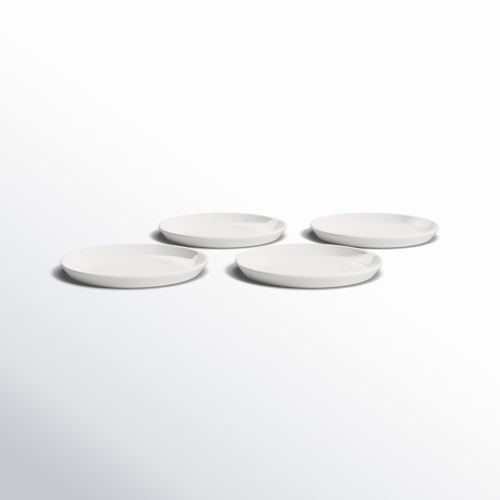 Borgen 8" Salad Plate, Pearl