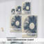 «Blue Burst I» sur toile-482242989
