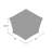 Coomes Square Concrete Propane Smokeless Fire Pit Table with Hidden Fuel Tank
