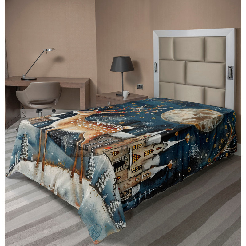 Drap de dessus Ambesonne, Drap plat pour lit simple