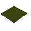 2.5cm Faux Moss Grass