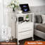 30cm W MDF Bedside Table