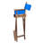 Newport Premium Grade Teak Captain's Chair with Sunbrella Seat Fabric-349080216