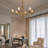 6-light Candle Chandelier Living Room Chandelier Retro Chandelier