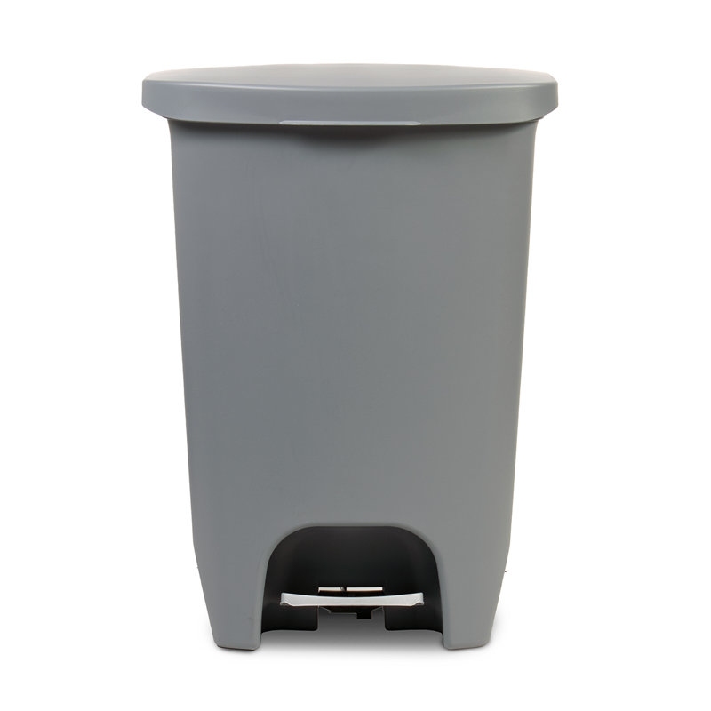 Poubelle en plastique GLAD 13 gallons, Gris