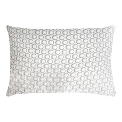Dots Lumbar Velvet Pillow Cover & Insert