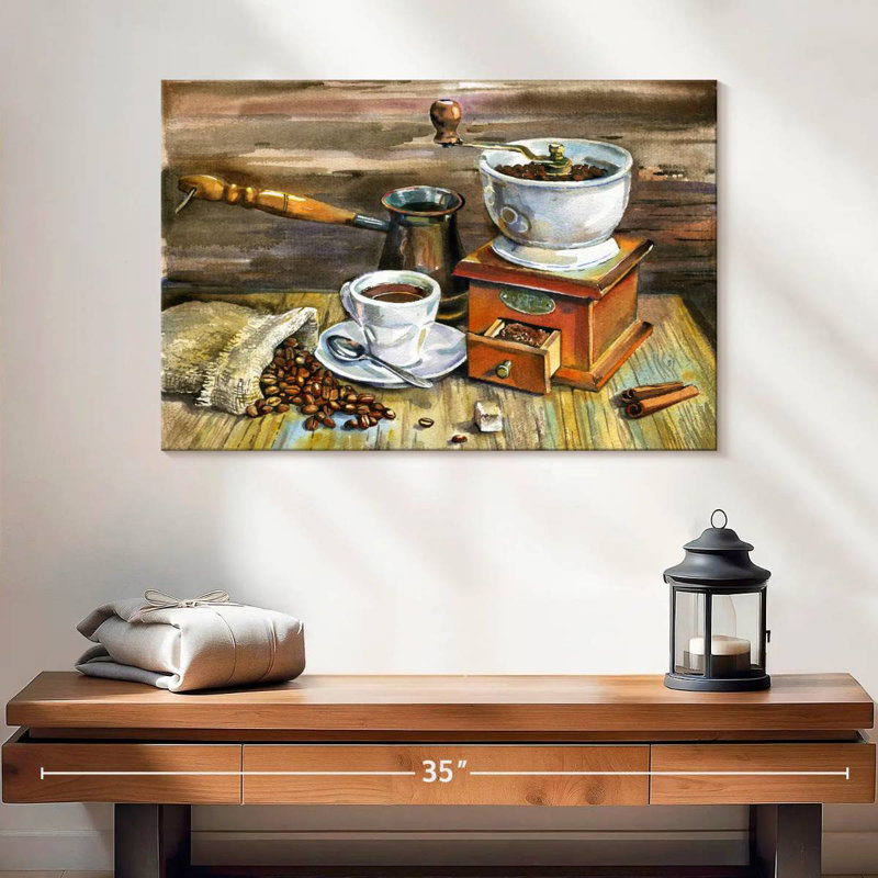 Café moulu Yarlin, H 16 po x l 24 po