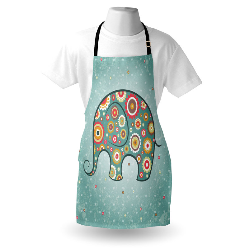 Tablier floral