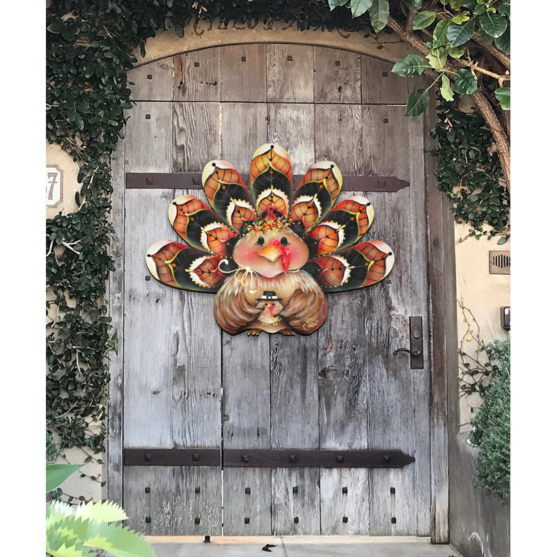 Gardienne de la turquie heureusement