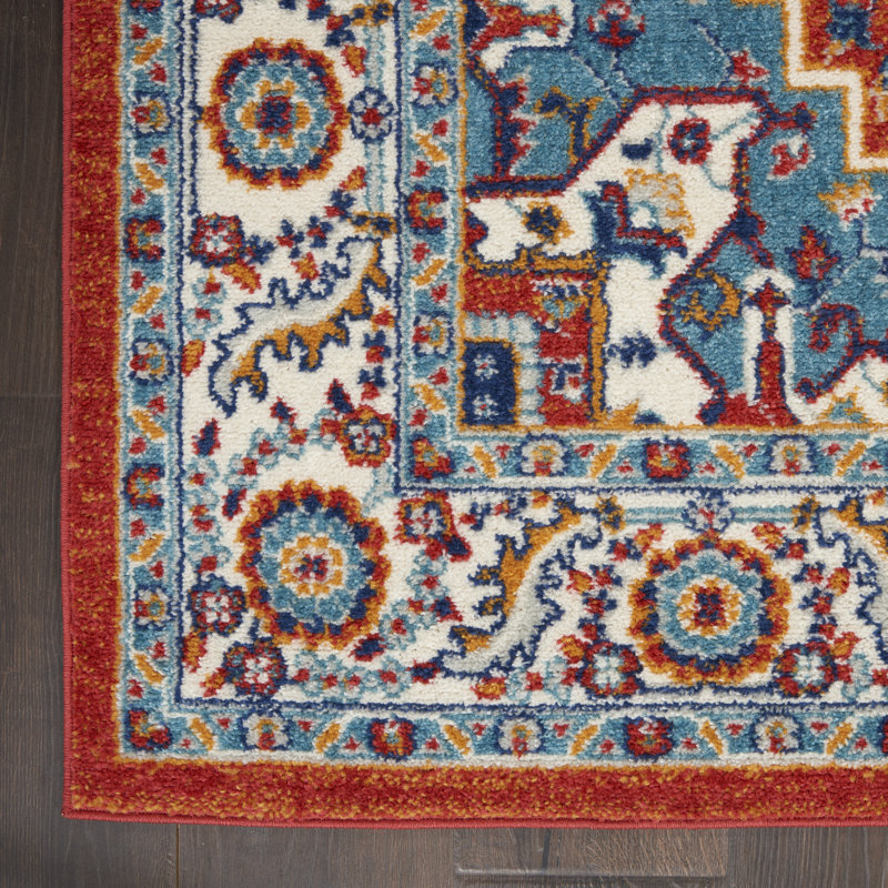 Oriental Indoor Rug, Rectangle 5'3" x 7'3"