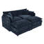 Canapé-lit en chenille moderne avec repose-pieds-1006864264-1006864278
