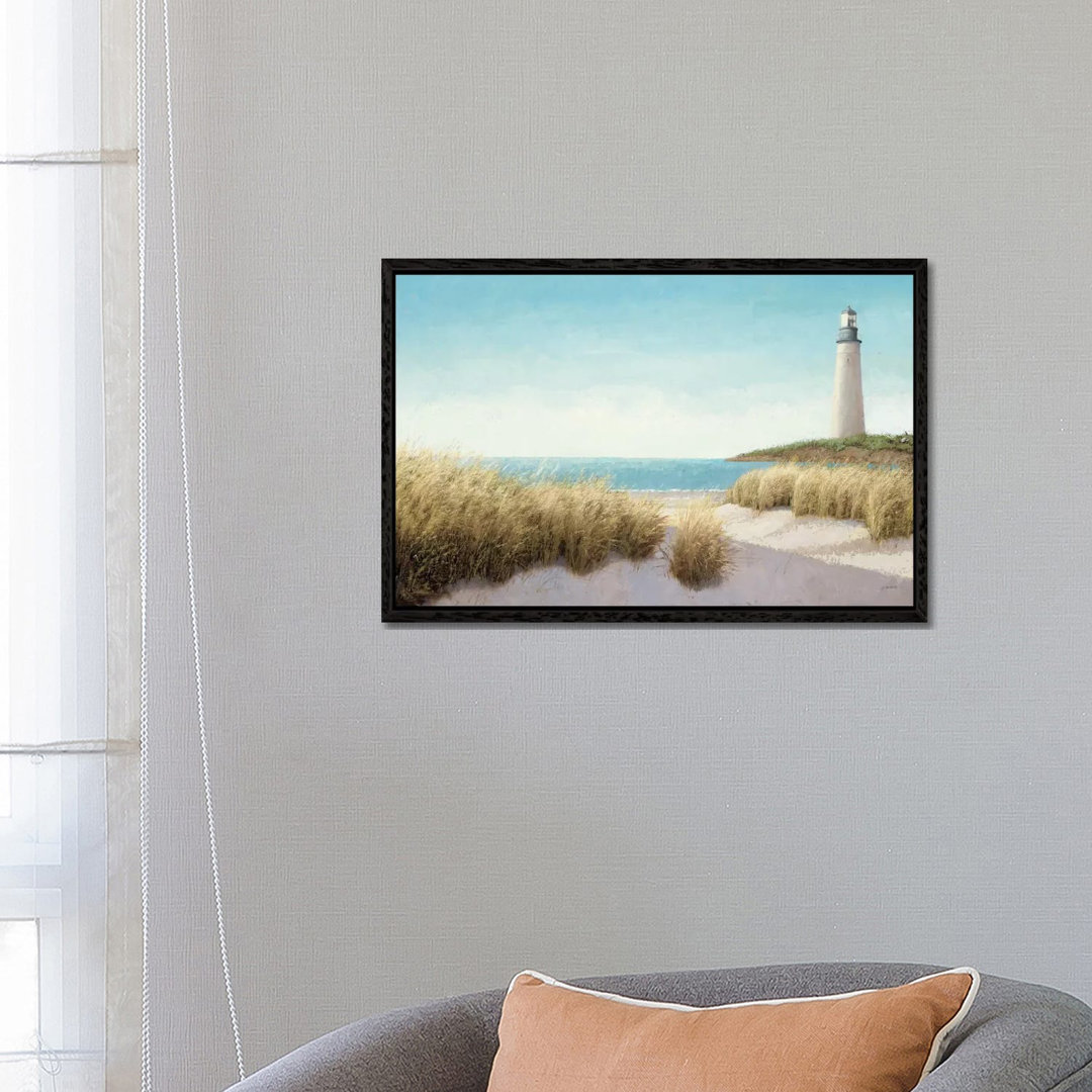 Leinwandbild Lighthouse by the Sea von James Wiens