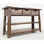 Console en bois massif Gurbaaz