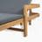 Outdoor Wood Chaise Lounge
