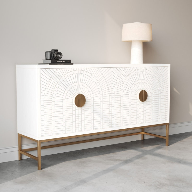 60" CORAL SIDE CABINET