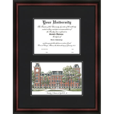 Cadre de diplôme de diplomate arkansas razorbacks NCAA