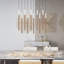 Luminaire suspendu linéaire à 10 lumières pour îlot de cuisine Baileyton-2111613907