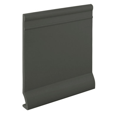 Rubber 720'' W x 4'' L Wall Base in Black