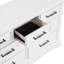 Miroir de commode 7 tiroirs blanc