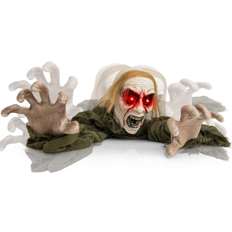 Zombie d'escalade d'Halloween révolutionnaire à commande vocale