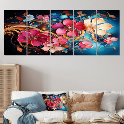 Fiedler - Daisy Wall Art 5 Piece