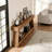 Two-Tiered Sofa Table, Versatile Entryway Console With Durable MDF And Rustic Farmhouse Style For Modern Living-1060418801