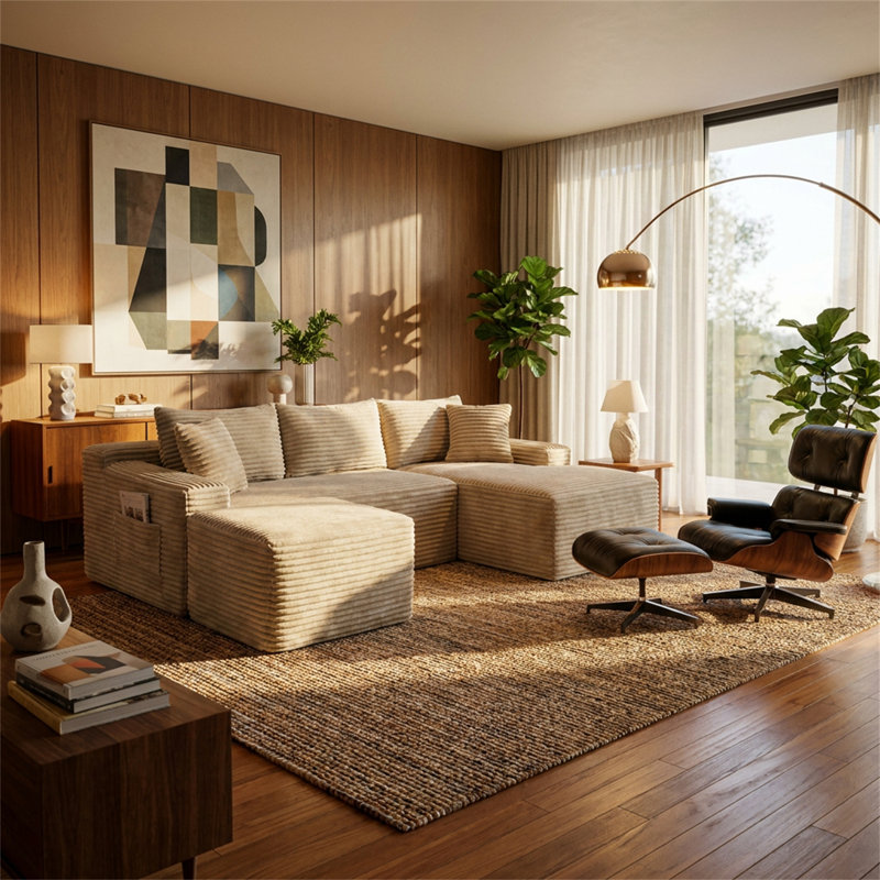 Canapé modulaire Boneless, Beige