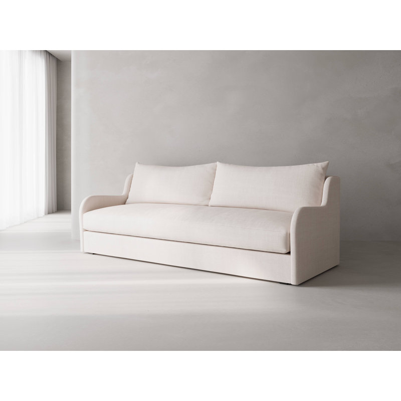 Paxton Sofa, 38" H x 84" W x 40" D, 3, Nevis Ivory