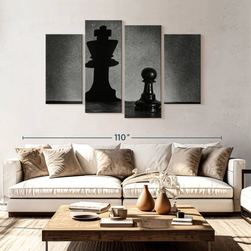 Senne Chess Pawn King Shadow