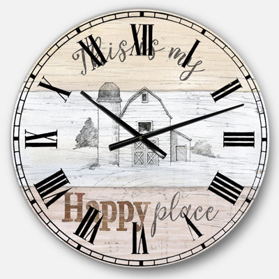 Horloge murale Swigart