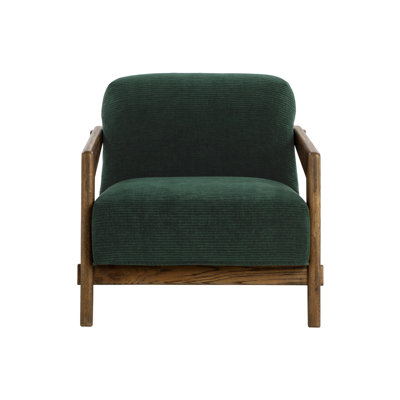 Upholstered Armchair - Green