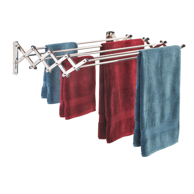Stainless Steel Wall-Mounted Expandable Drying Rack