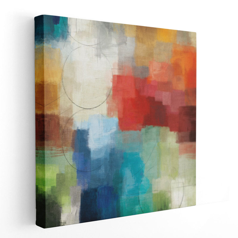 Saisons - reproduction d'art sur toile, H 40 po x l 40 po