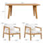 Ensemble de conversation 2 places avec coussins hydrofuges Airwyn-126063203