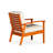 Deep Seat Eucalyptus Chair, Natural Oil Finish, Navy Cushions-1665652465-1665652470