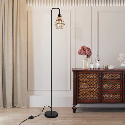 160cm Matte Traditional Floor Lamp