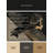 Machine Washable Pavanvir Jackal Modern Geometric Rug in Brown – Beige Binding-1845583580